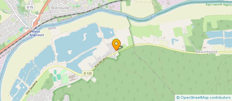 localisation de l'entreprise 834 729 378   VERNEUIL-EN-HALATTE