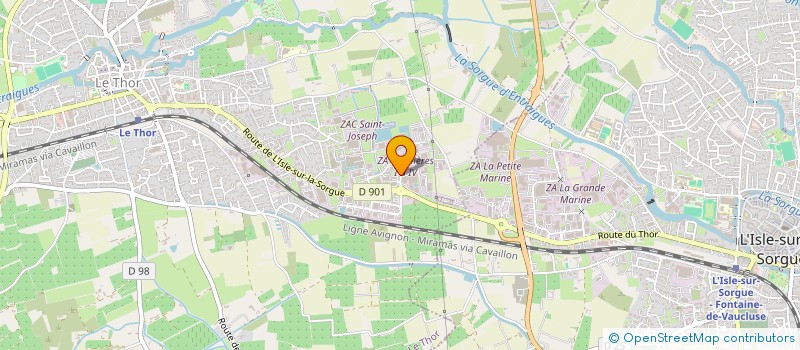 localisation de l'entreprise 834 735 979  à LE THOR