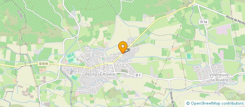 localisation de l'entreprise 834 741 589   PEZILLA-LA-RIVIERE