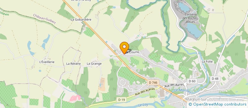 localisation de l'entreprise 834 757 908   MAREUIL-SUR-LAY-DISSAIS