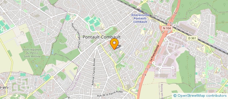 localisation de l'entreprise 834 759 276 à PONTAULT-COMBAULT