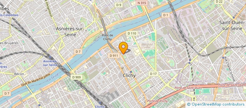 localisation de l'entreprise 834 759 904  à CLICHY