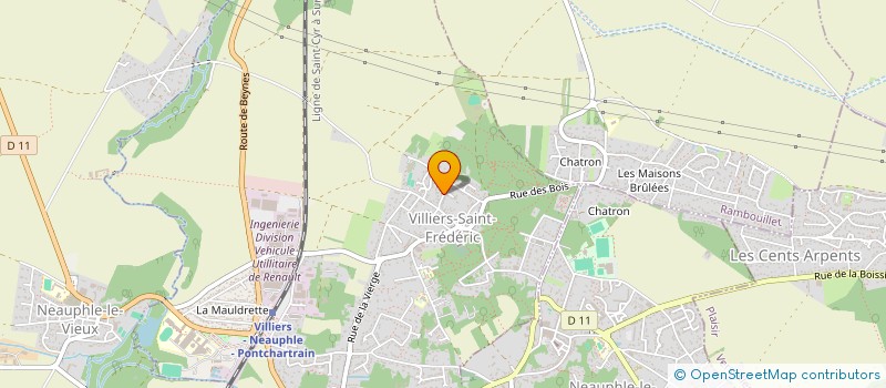 localisation de l'entreprise 834 760 704   VILLIERS-SAINT-FREDERIC