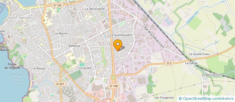 localisation de l'entreprise 834 786 873 à SAINT-MALO
