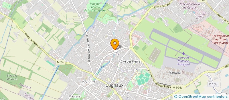 localisation de l'entreprise 834 796 559   CUGNAUX