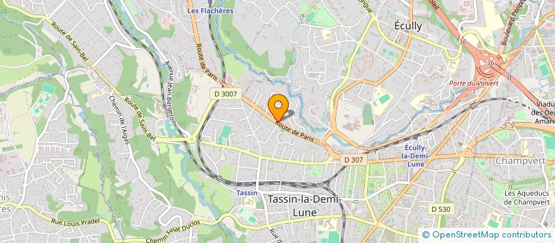 localisation de l'entreprise 834 800 682 à TASSIN-LA-DEMI-LUNE