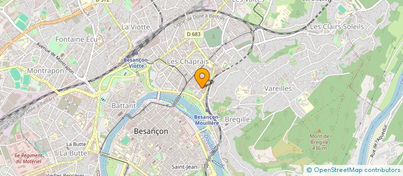 localisation de l'entreprise 834 802 233 à BESANCON