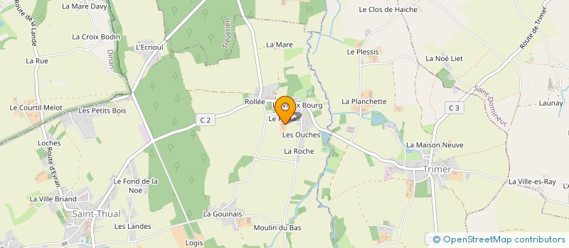 localisation de l'entreprise 834 808 792 à SAINT-THUAL