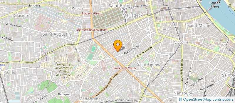 localisation de l'entreprise 834 833 469   BORDEAUX