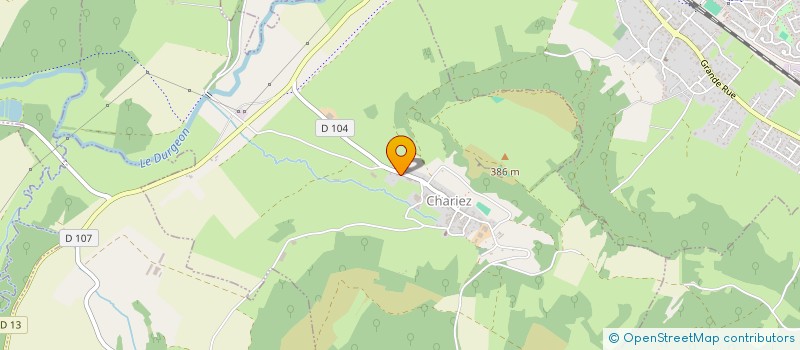 localisation de l'entreprise 834 835 514   CHARIEZ