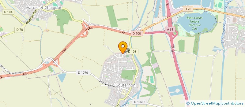 localisation de l'entreprise 834 841 454 à DIJON