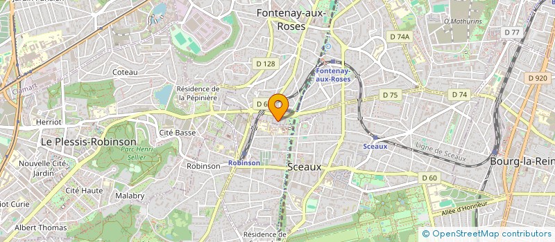 localisation de l'entreprise 834 841 629  à FONTENAY-AUX-ROSES