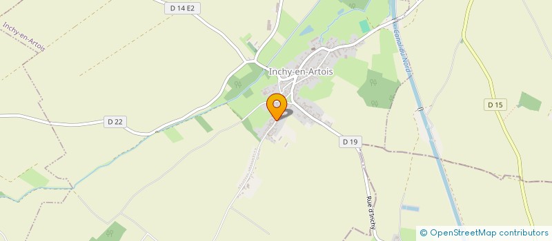 localisation de l'entreprise 834 863 276   INCHY-EN-ARTOIS