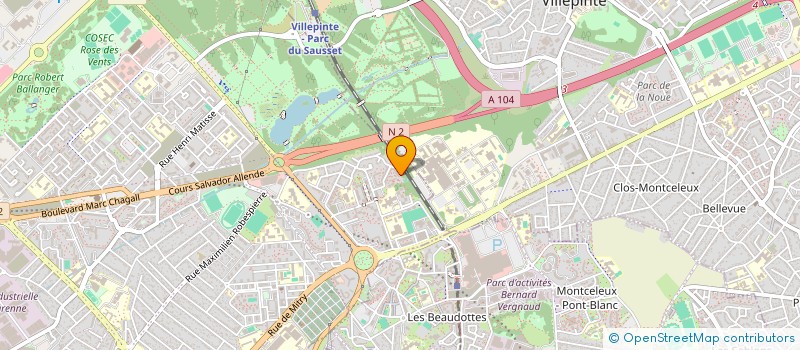 localisation de l'entreprise 834 871 881   AULNAY-SOUS-BOIS