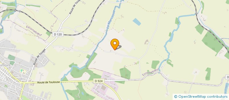 localisation de l'entreprise 834 895 435   ESCORNEBOEUF