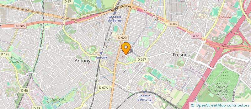 localisation de l'entreprise 834 899 379  à ANTONY