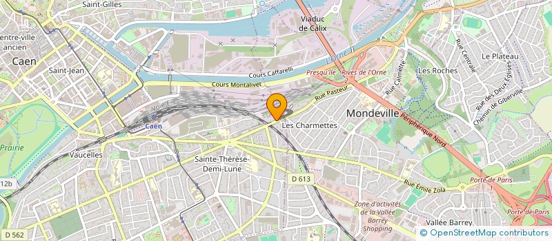 localisation de l'entreprise 834 910 986  à CAEN