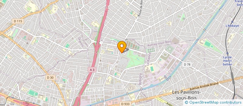 localisation de l'entreprise 834 911 117   BONDY