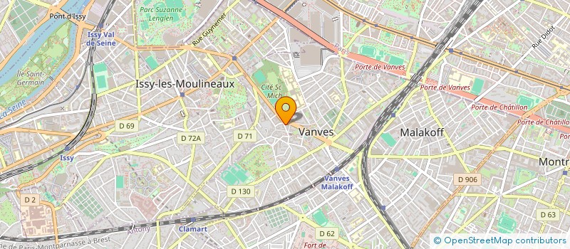 localisation de l'entreprise 834 911 448 à VANVES