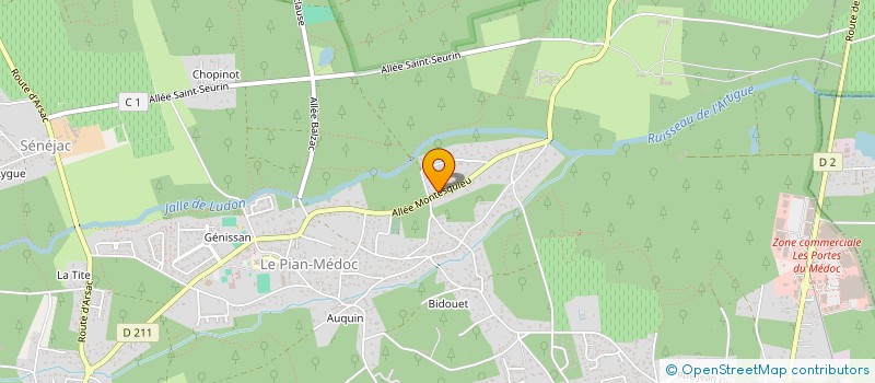 localisation de l'entreprise 834 916 405   BORDEAUX