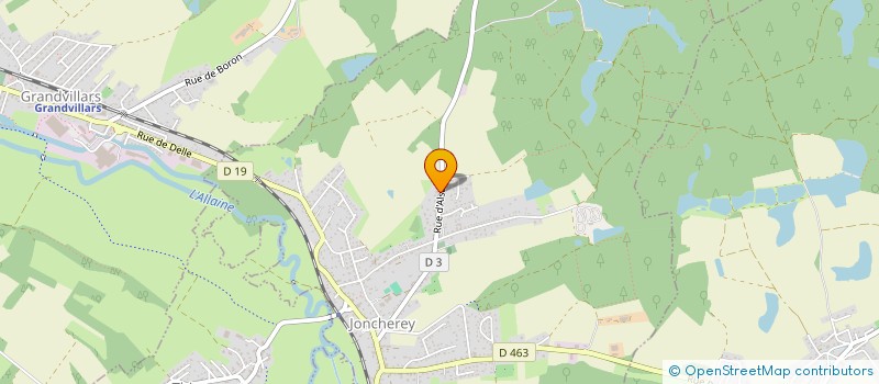localisation de l'entreprise 834 916 793 à JONCHEREY