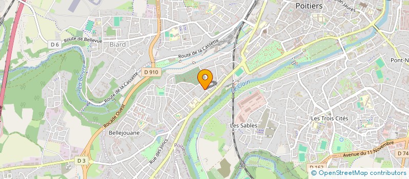 localisation de l'entreprise 834 920 738   PARIS