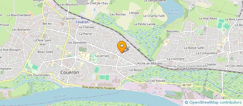 localisation de l'entreprise 834 943 581 à COUERON