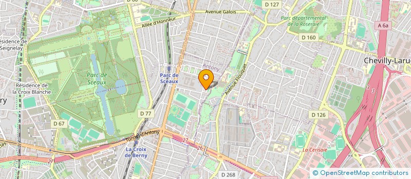 localisation de l'entreprise 834 945 685  à ANTONY