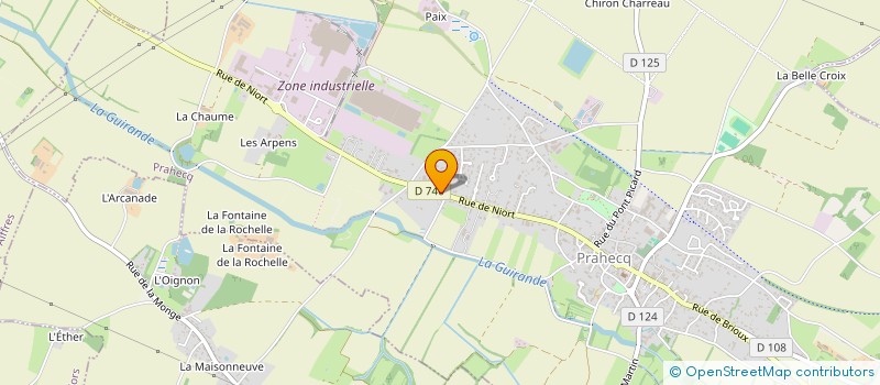localisation de l'entreprise 834 946 907 à PRAHECQ