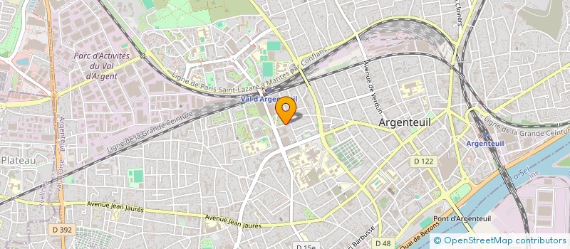 localisation de l'entreprise 834 946 956   ARGENTEUIL