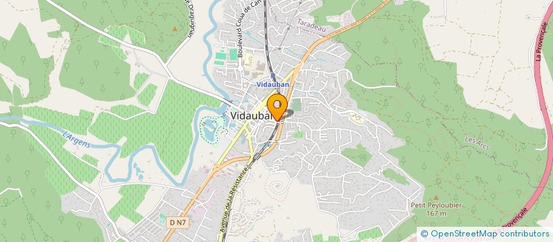 localisation de l'entreprise 834 949 117   VIDAUBAN