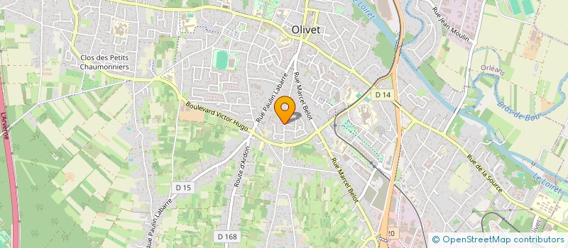 localisation de l'entreprise 834 986 440 à OLIVET