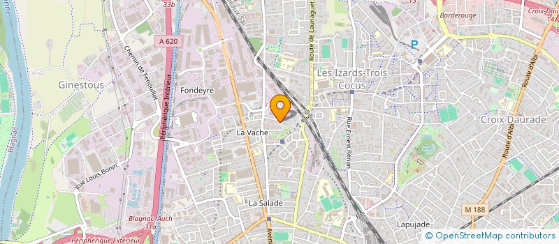 localisation de l'entreprise 835 005 737   BLAGNAC