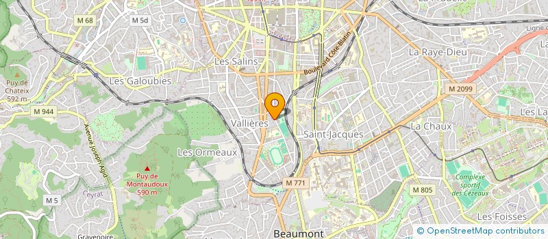 localisation de l'entreprise 835 018 391   CLERMONT-FERRAND