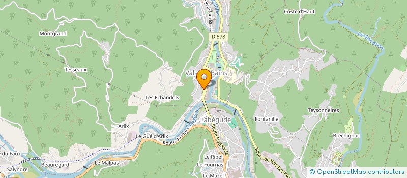 localisation de l'entreprise 835 022 039 à LACHAPELLE-SOUS-AUBENAS