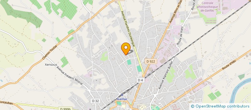 localisation de l'entreprise 835 022 534   GAILLAC