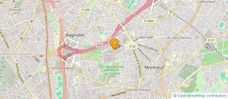 localisation de l'entreprise 835 044 983 à MONTREUIL