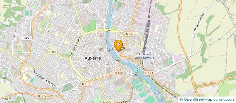 localisation de l'entreprise 835 059 650 à AUXERRE