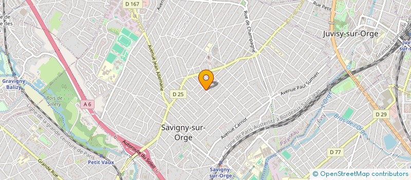 localisation de l'entreprise 835 062 050 à SAVIGNY-SUR-ORGE