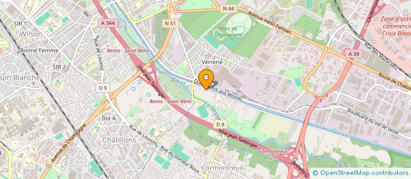 localisation de l'entreprise 835 063 702   REIMS