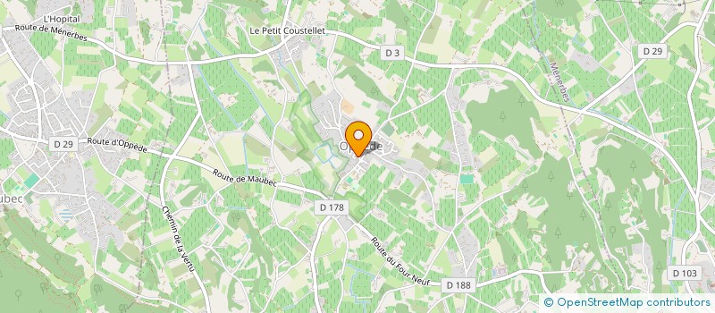 localisation de l'entreprise 835 068 925   OPPEDE