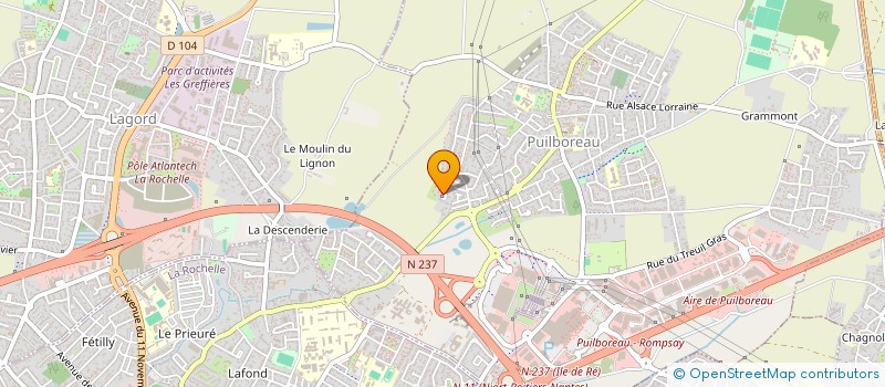 localisation de l'entreprise 835 070 228   PUILBOREAU