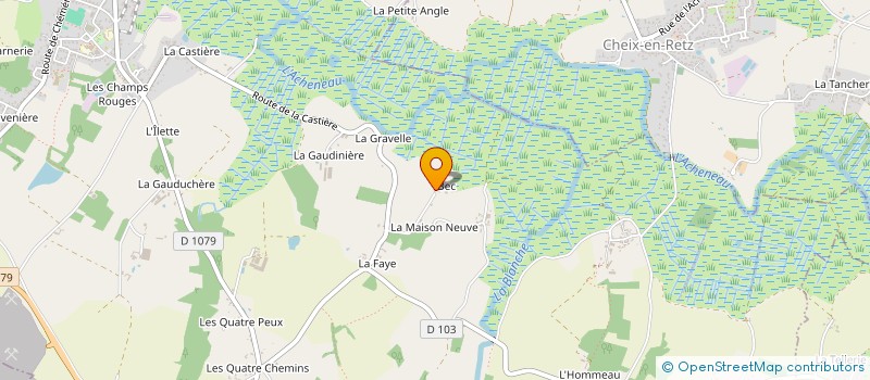 localisation de l'entreprise 835 085 192   LES MOUTIERS-EN-RETZ