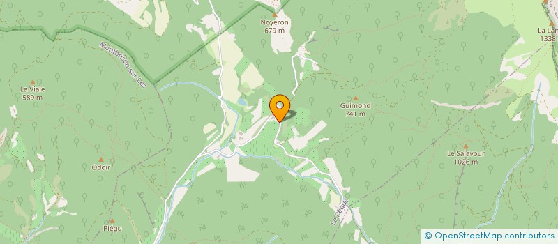 localisation de l'entreprise 835 116 021   LE PEGUE