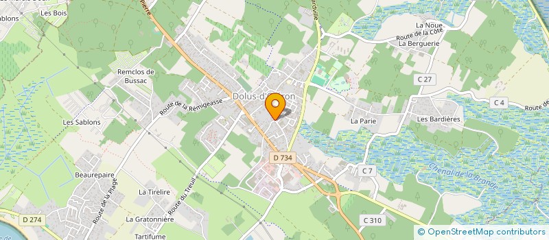 localisation de l'entreprise 835 131 913   DOLUS-D'OLERON