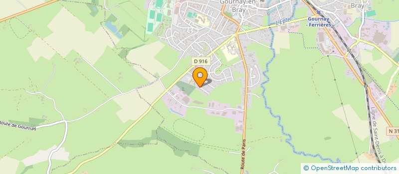 localisation de l'entreprise 835 132 515   GOURNAY-EN-BRAY