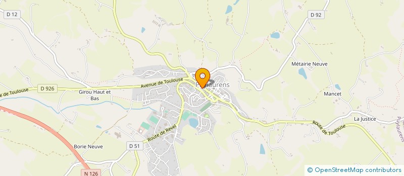 localisation de l'entreprise 835 132 796   PUYLAURENS