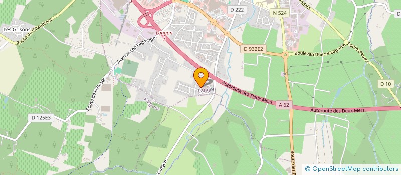 localisation de l'entreprise 835 136 227 à LANGON