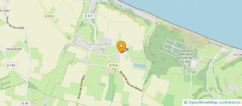 localisation de l'entreprise 835 148 446   SAINT-LAURENT-SUR-MER