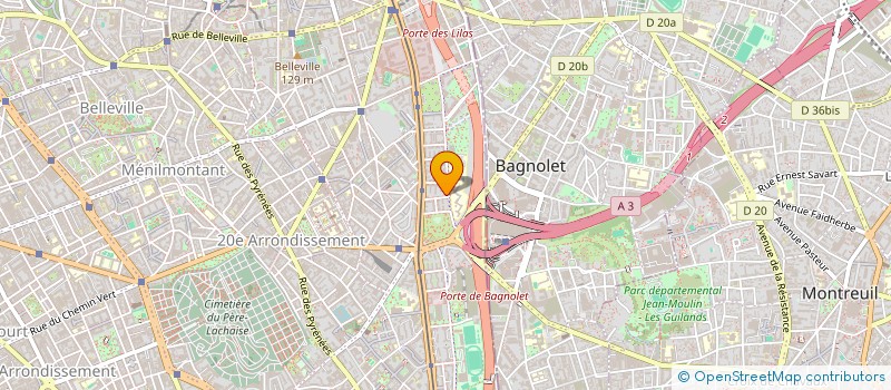 localisation de l'entreprise 835 185 273   PARIS